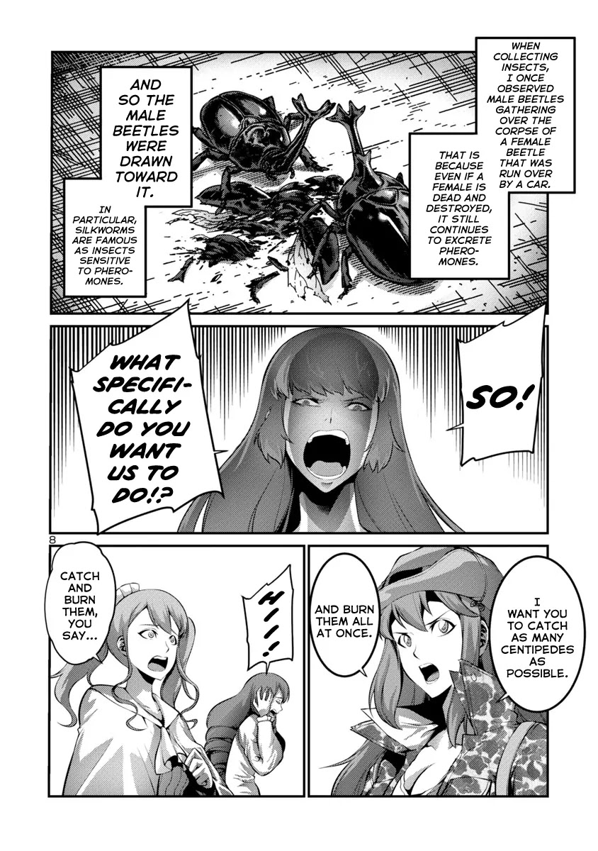 Kyochuu Rettou Chapter 34 page 8 - Chapter 34: Strategy - Part 1