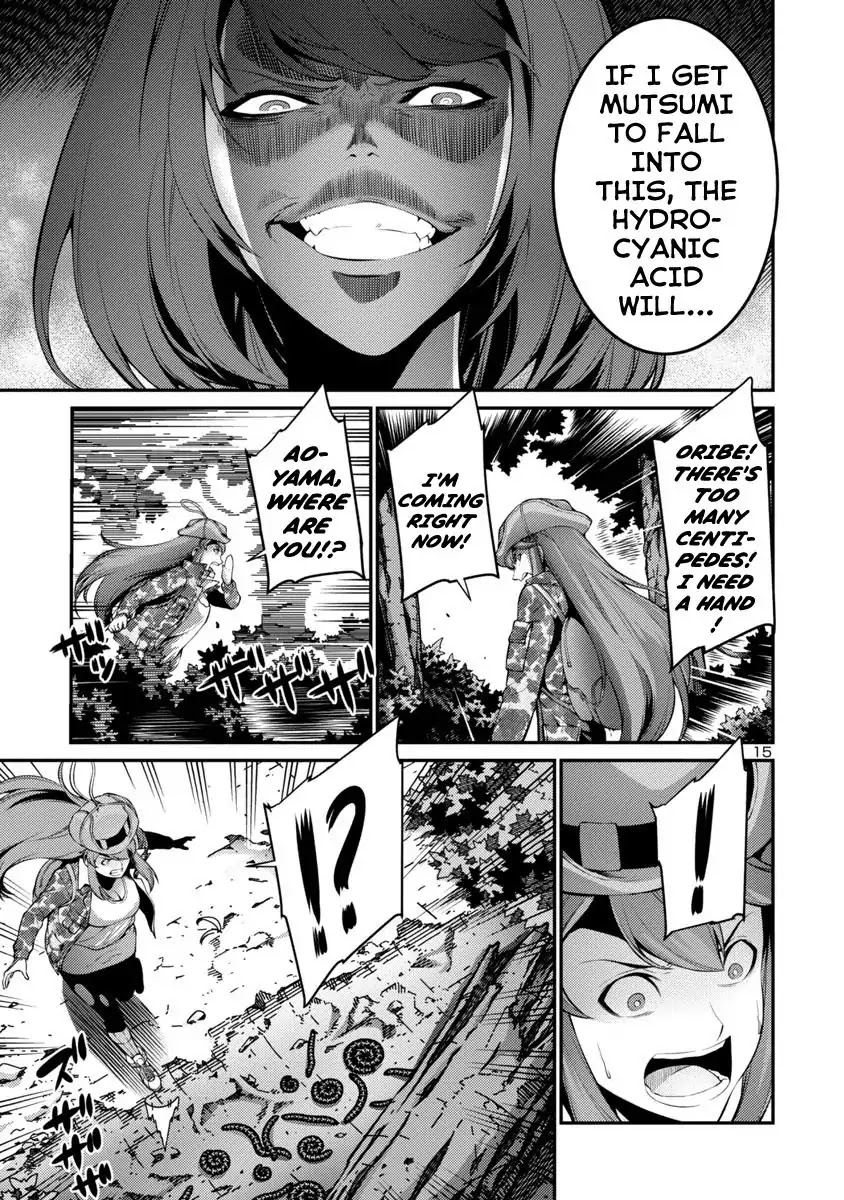 Kyochuu Rettou Chapter 35 page 15 - Chapter 35: Strategy - Part 2