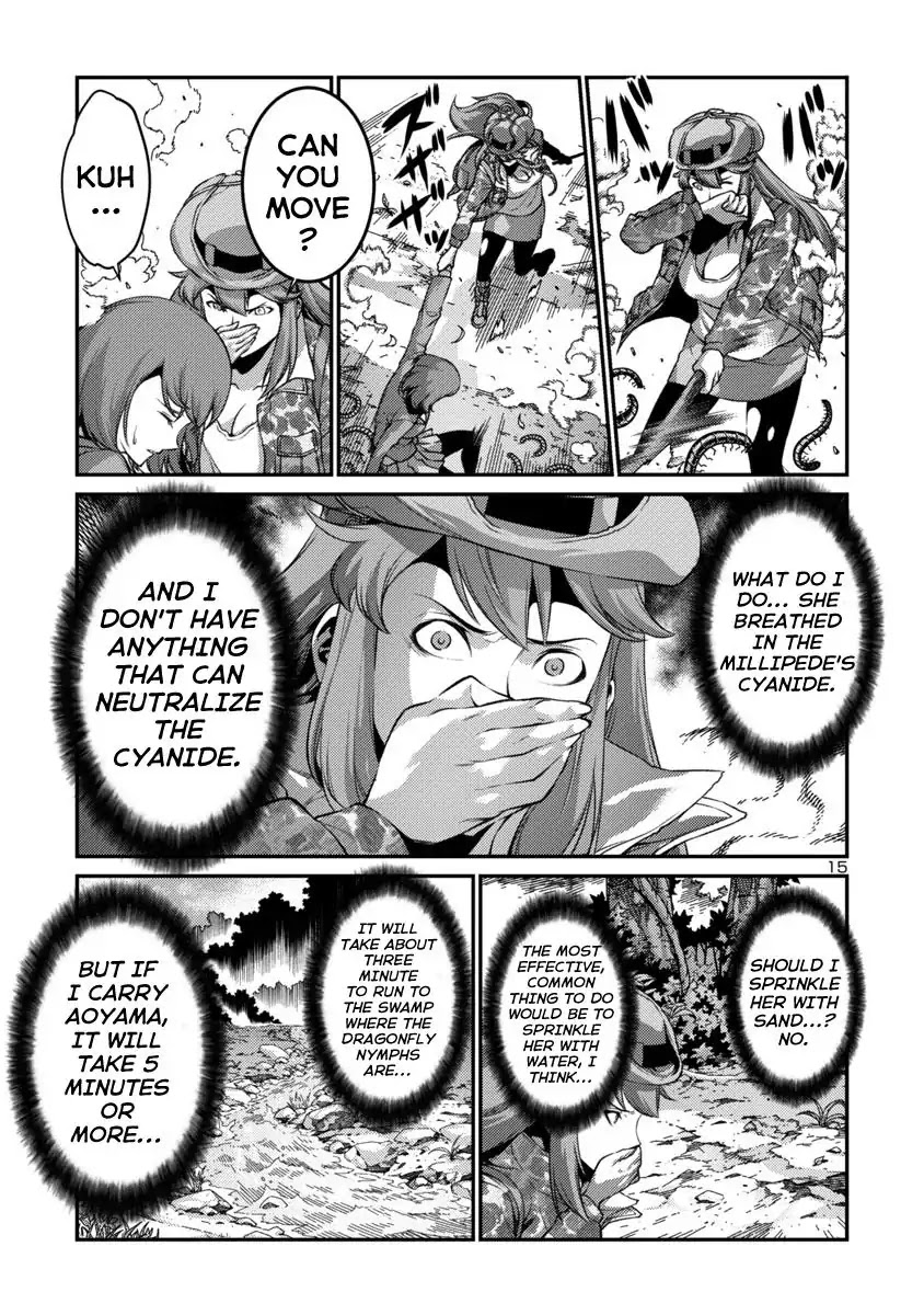 Kyochuu Rettou Chapter 36 page 15 - Chapter 36: Deterioration - Part 1