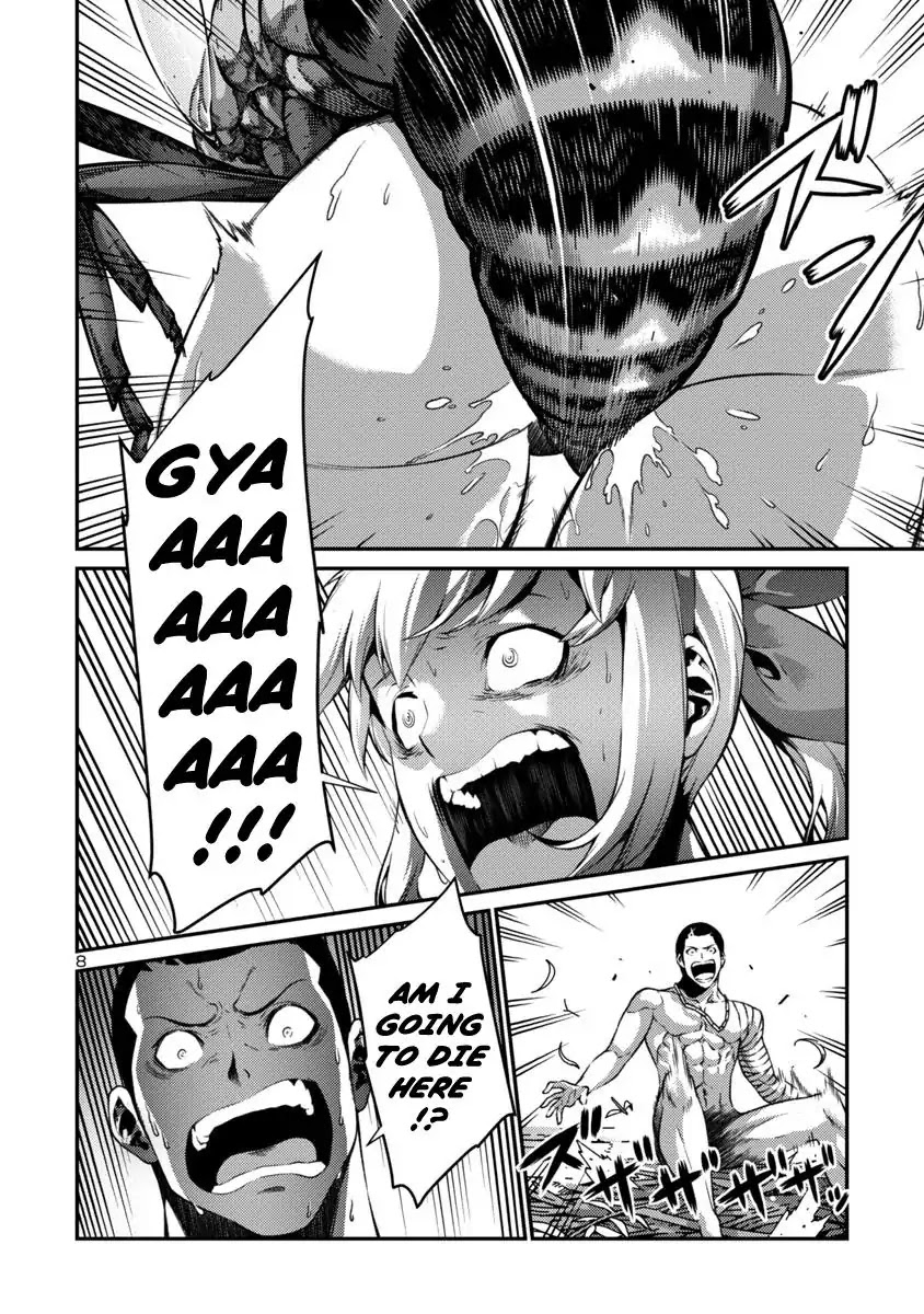 Kyochuu Rettou Chapter 36 page 8 - Chapter 36: Deterioration - Part 1