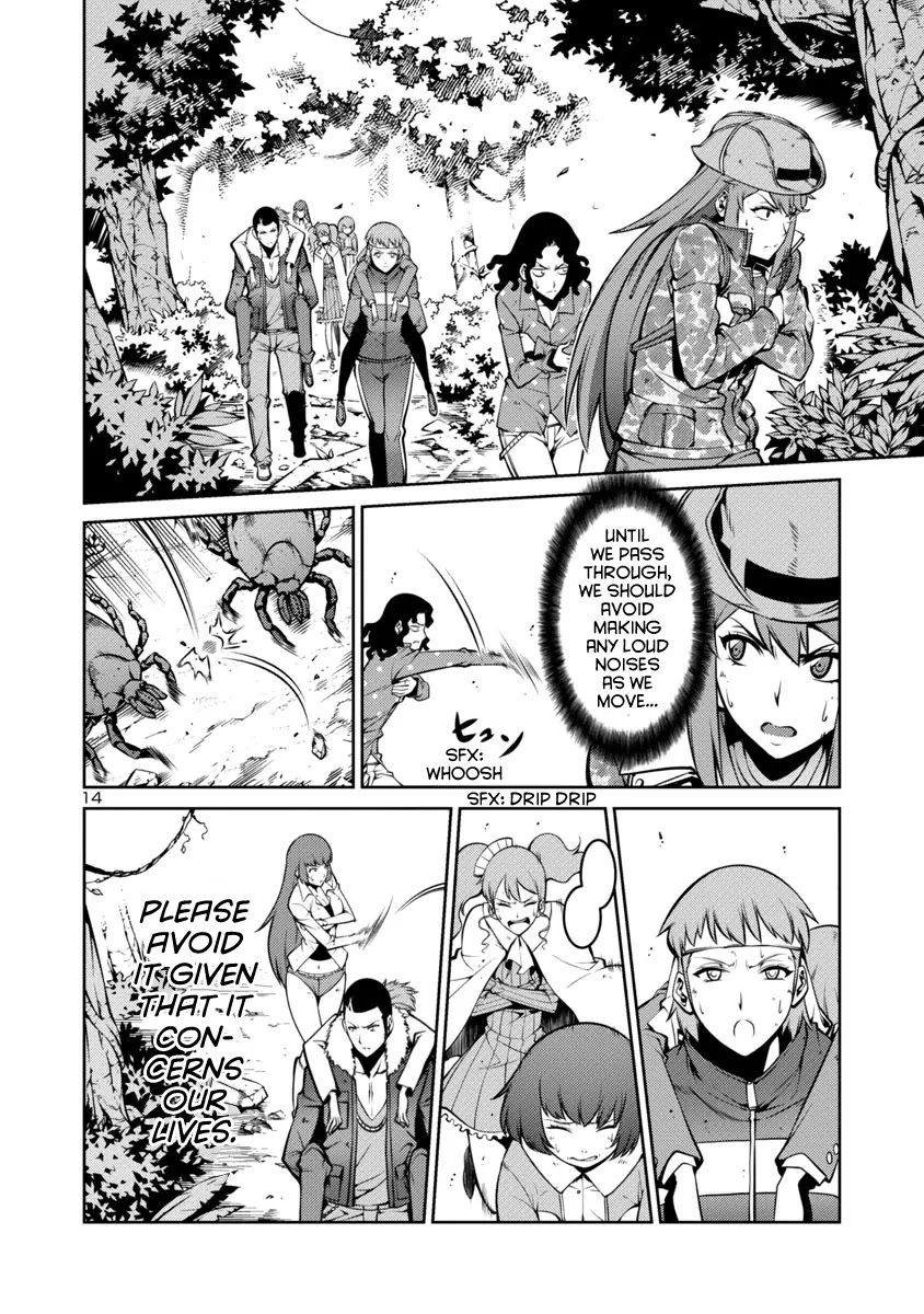 Kyochuu Rettou Chapter 4 page 14 - Chapter 4: Bloodsucker Forest - Part 1