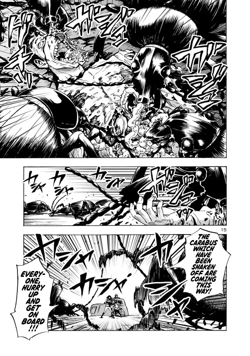 Kyochuu Rettou Chapter 40 page 15 - Chapter 40: Returning Alive - Part 01