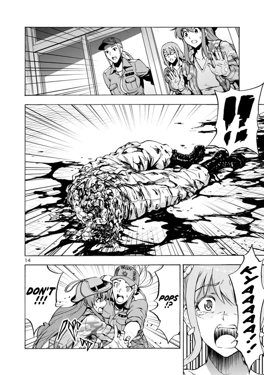 Kyochuu Rettou Chapter 41 page 14 - Chapter 41: Returning Alive - Part 02