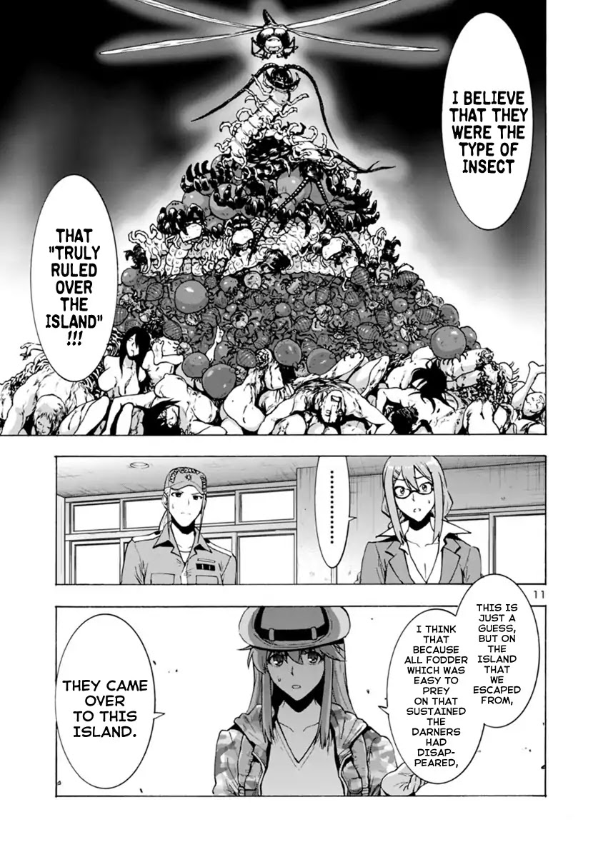 Kyochuu Rettou Chapter 42 page 11 - Chapter 42: Determination - Part 01