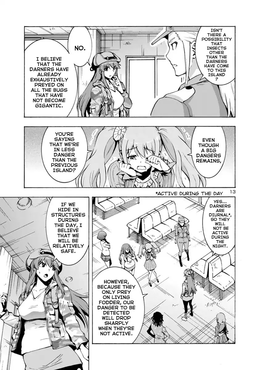 Kyochuu Rettou Chapter 42 page 13 - Chapter 42: Determination - Part 01