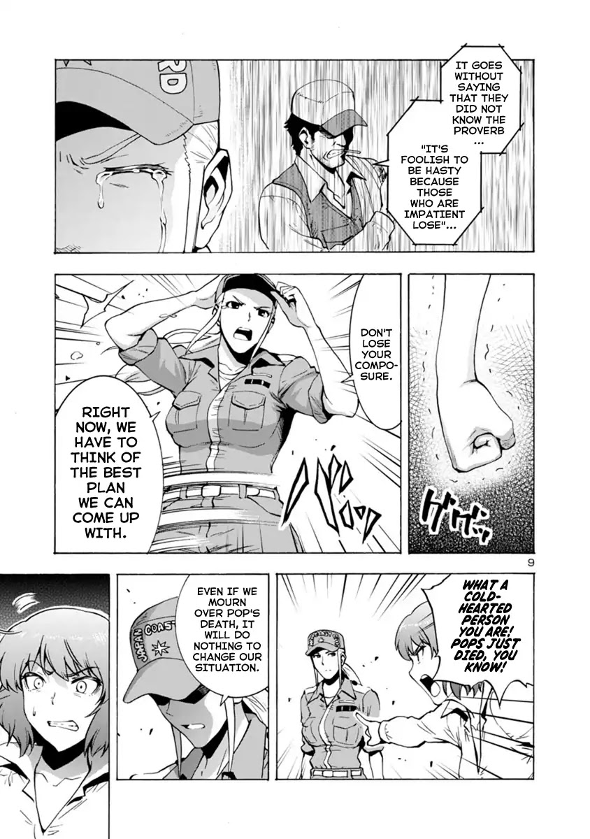 Kyochuu Rettou Chapter 42 page 9 - Chapter 42: Determination - Part 01
