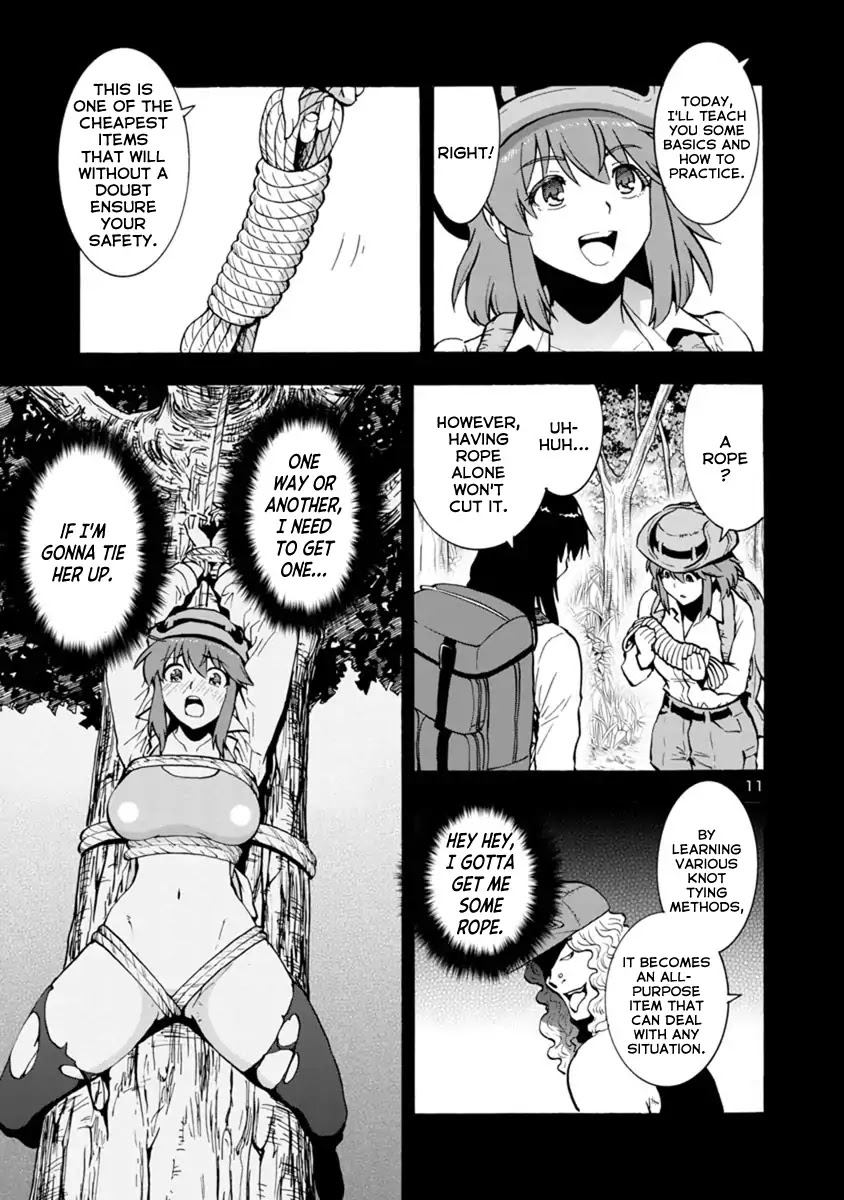 Kyochuu Rettou Chapter 44 page 11 - Chapter 44: Extra Chapter: How to walk in the mountains [END]