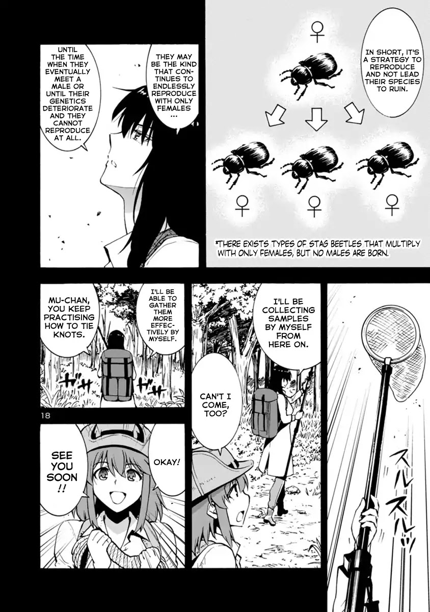 Kyochuu Rettou Chapter 44 page 18 - Chapter 44: Extra Chapter: How to walk in the mountains [END]
