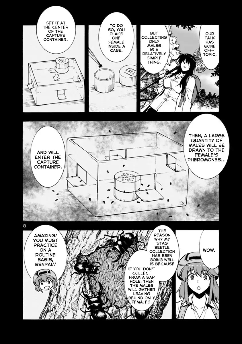 Kyochuu Rettou Chapter 44 page 8 - Chapter 44: Extra Chapter: How to walk in the mountains [END]