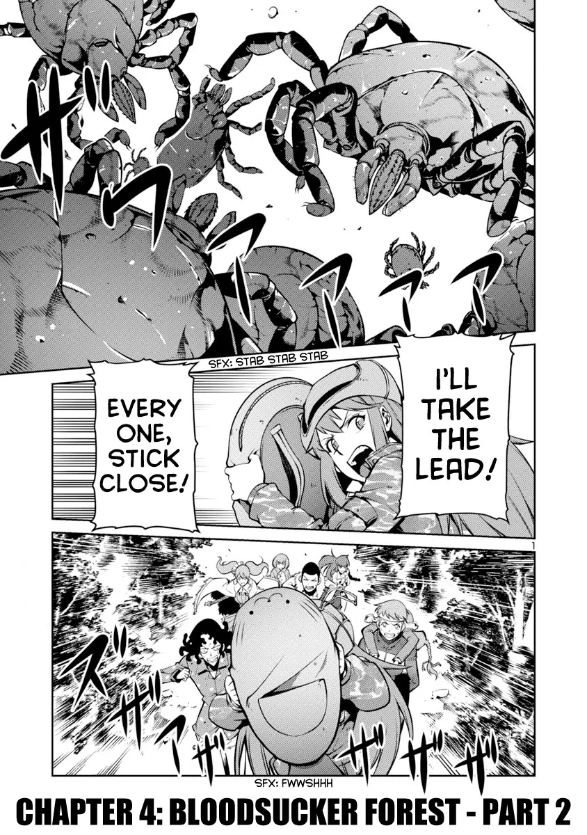 Kyochuu Rettou Chapter 5 page 1 - Chapter 5: Bloodsucker Forest - Part 2