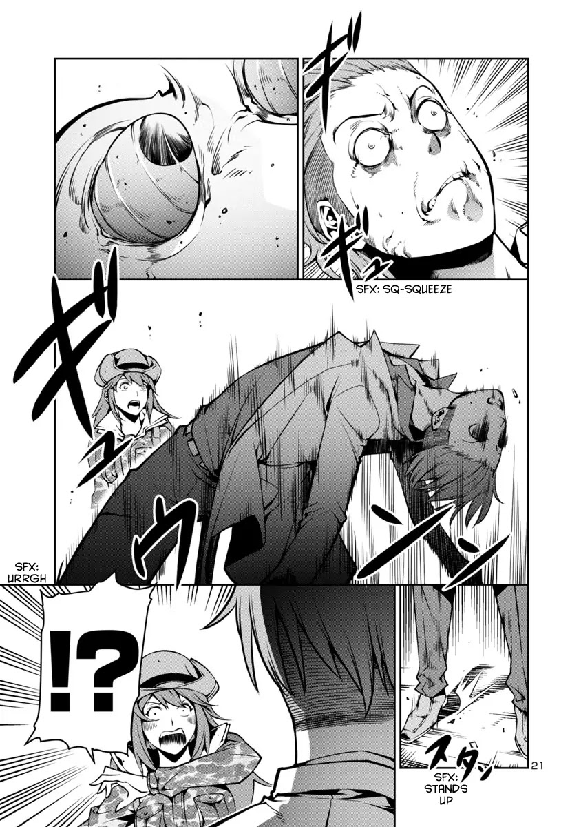 Kyochuu Rettou Chapter 6 page 21 - Chapter 6: The Facility - Part 1