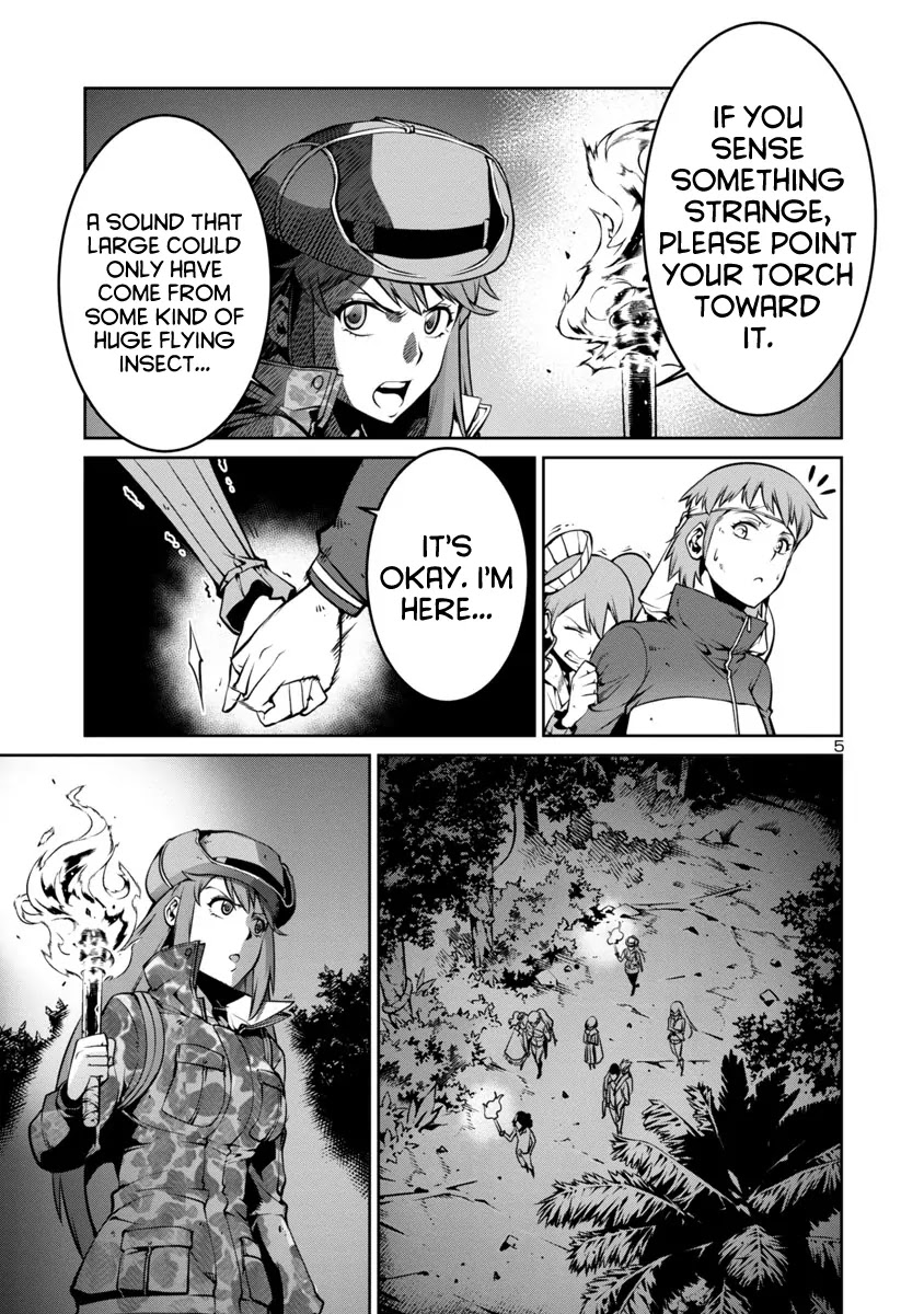Kyochuu Rettou Chapter 6 page 5 - Chapter 6: The Facility - Part 1