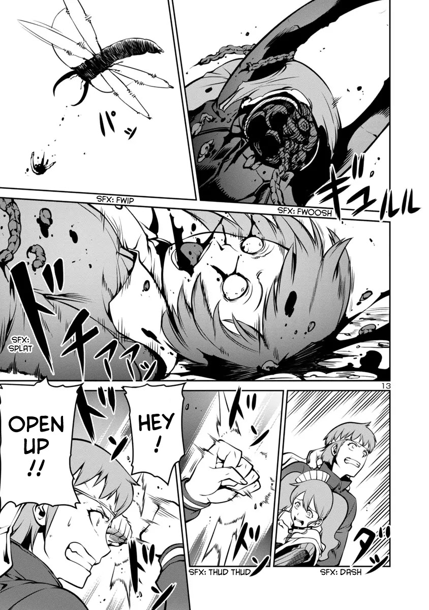 Kyochuu Rettou Chapter 7 page 13 - Chapter 7: The Facility - Part 2