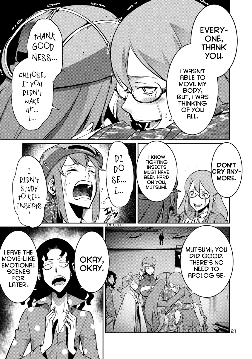 Kyochuu Rettou Chapter 9 page 21 - Chapter 9: Protohermes Grandis - Part 2