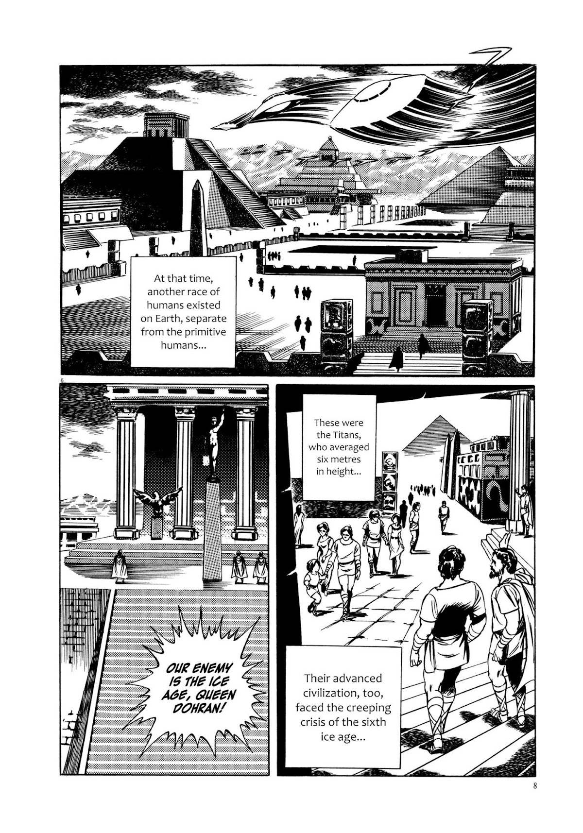 Kyojintachi no Densetsu Chapter 1 page 10 - Chapter 1: Legend of Giants Part 1: Burning 5th Planet