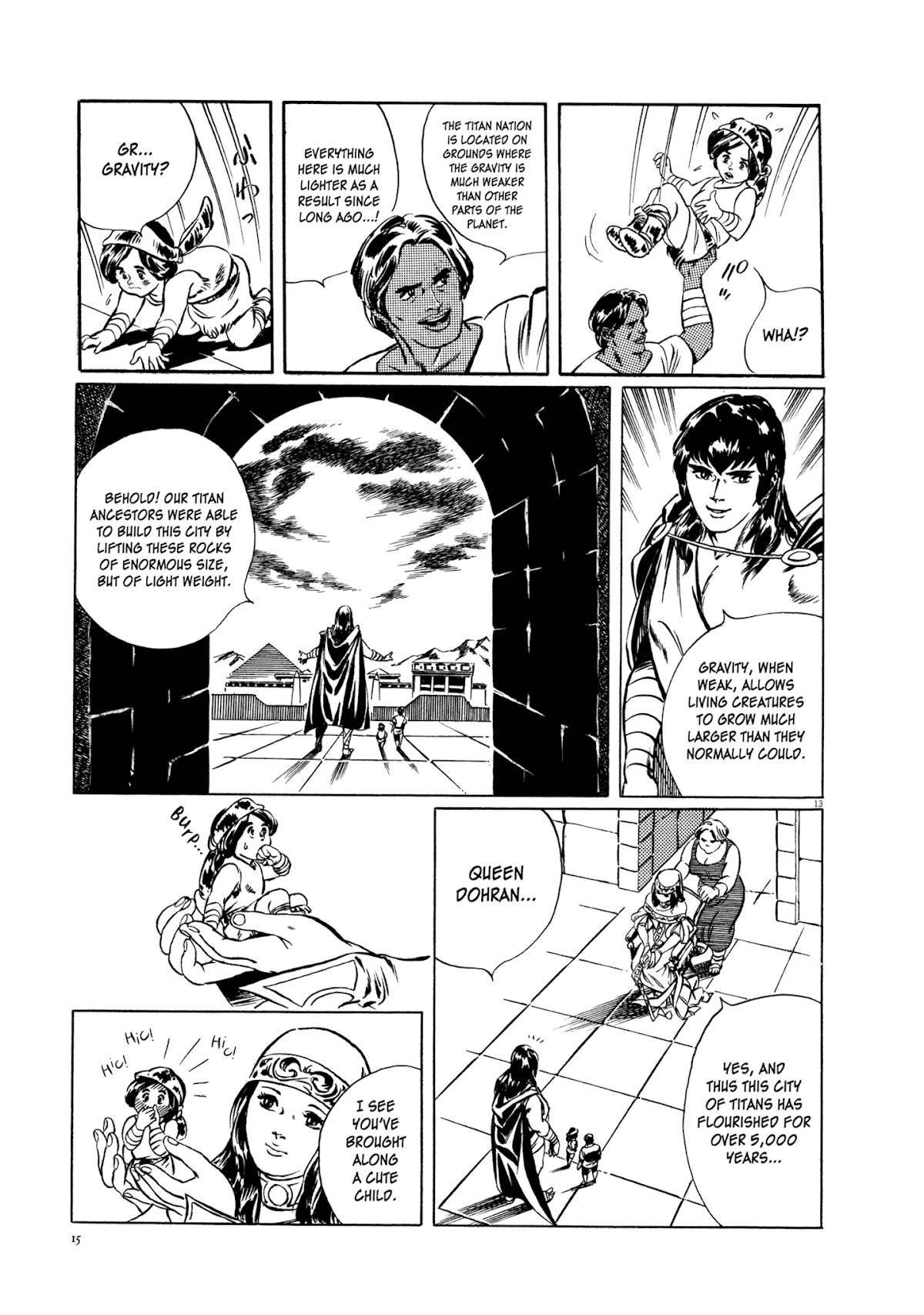Kyojintachi no Densetsu Chapter 1 page 17 - Chapter 1: Legend of Giants Part 1: Burning 5th Planet