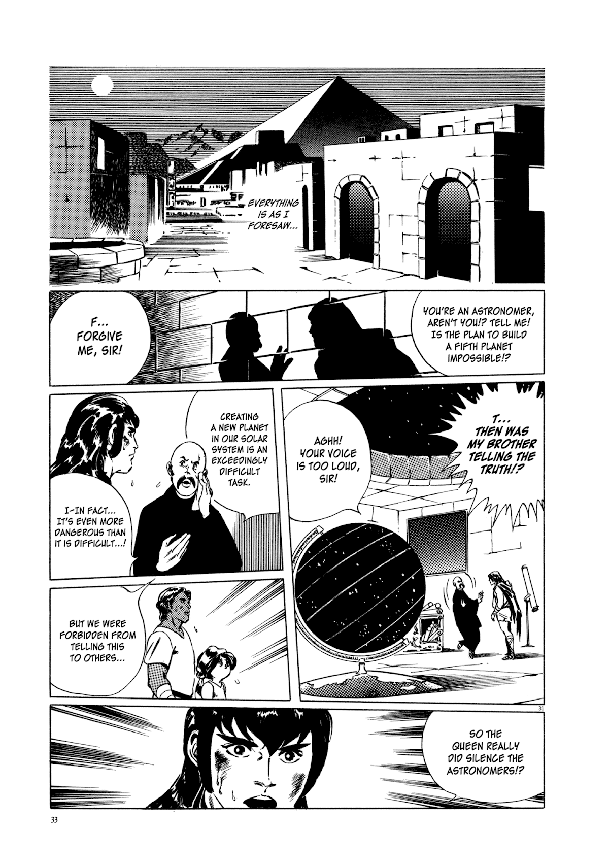 Kyojintachi no Densetsu Chapter 1 page 34 - Chapter 1: Legend of Giants Part 1: Burning 5th Planet