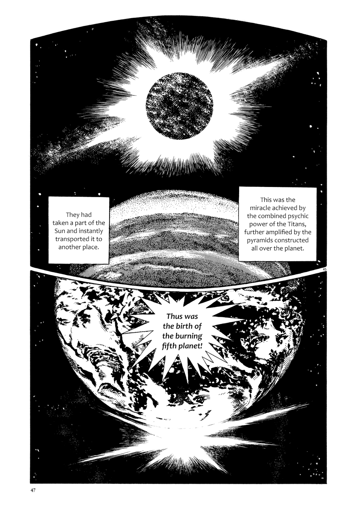 Kyojintachi no Densetsu Chapter 1 page 48 - Chapter 1: Legend of Giants Part 1: Burning 5th Planet