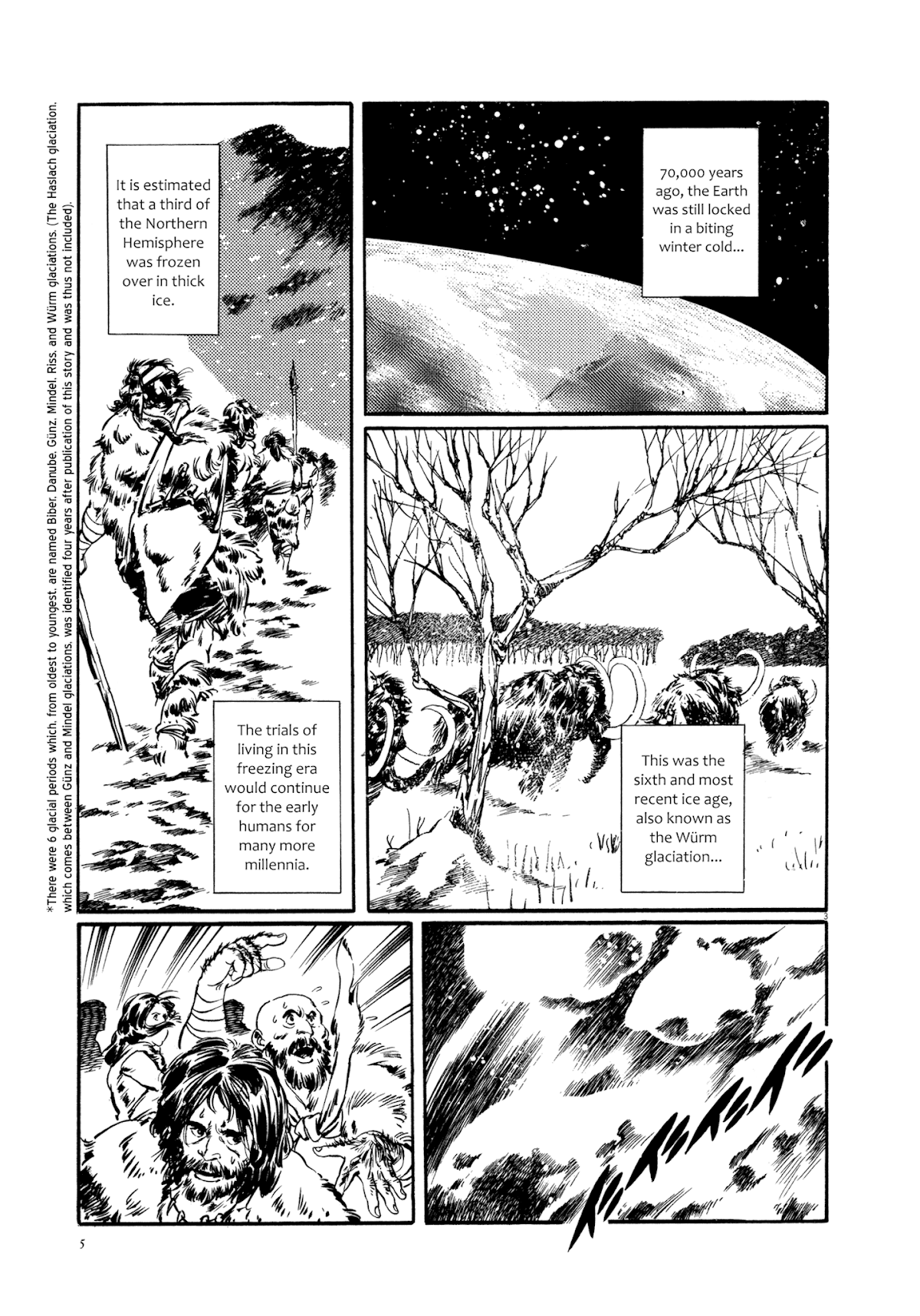 Kyojintachi no Densetsu Chapter 1 page 7 - Chapter 1: Legend of Giants Part 1: Burning 5th Planet