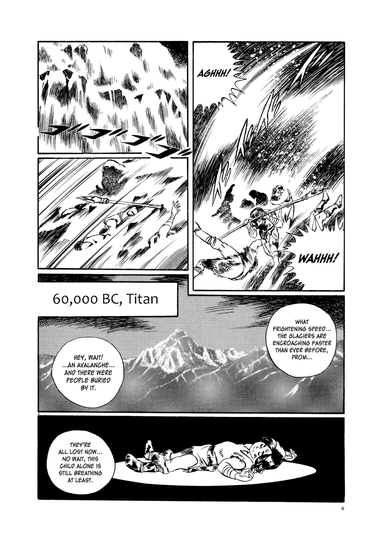 Kyojintachi no Densetsu Chapter 1 page 8 - Chapter 1: Legend of Giants Part 1: Burning 5th Planet