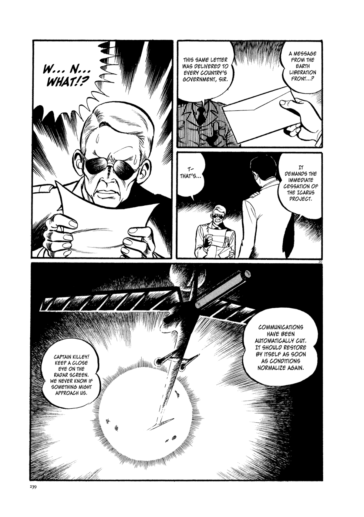 Kyojintachi no Densetsu Chapter 3 page 21 - Chapter 3: Icarus Asteroid