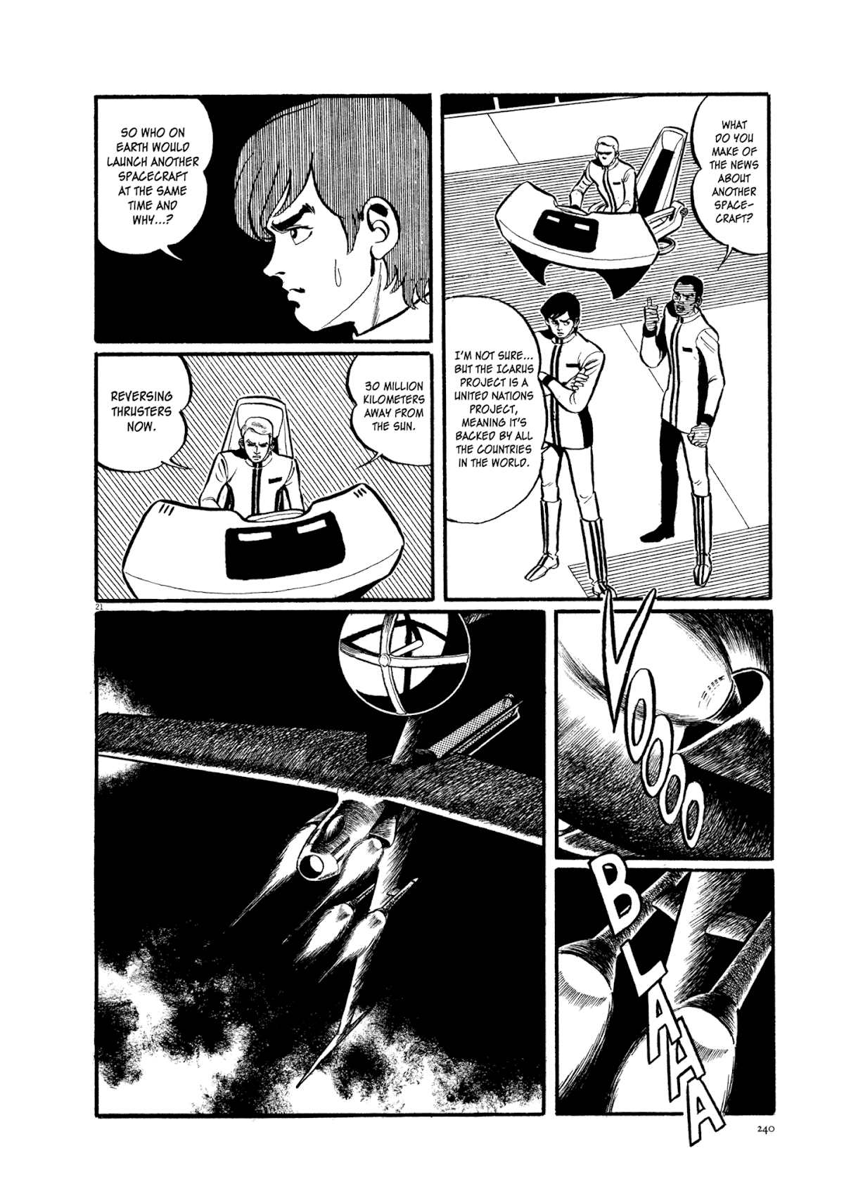 Kyojintachi no Densetsu Chapter 3 page 22 - Chapter 3: Icarus Asteroid