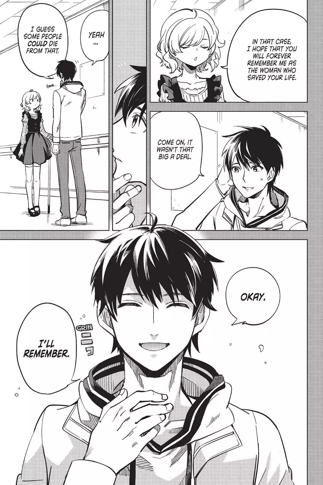 Kyokou Suiri Chapter 1 page 12 - Chapter 1: One Eye, One Leg