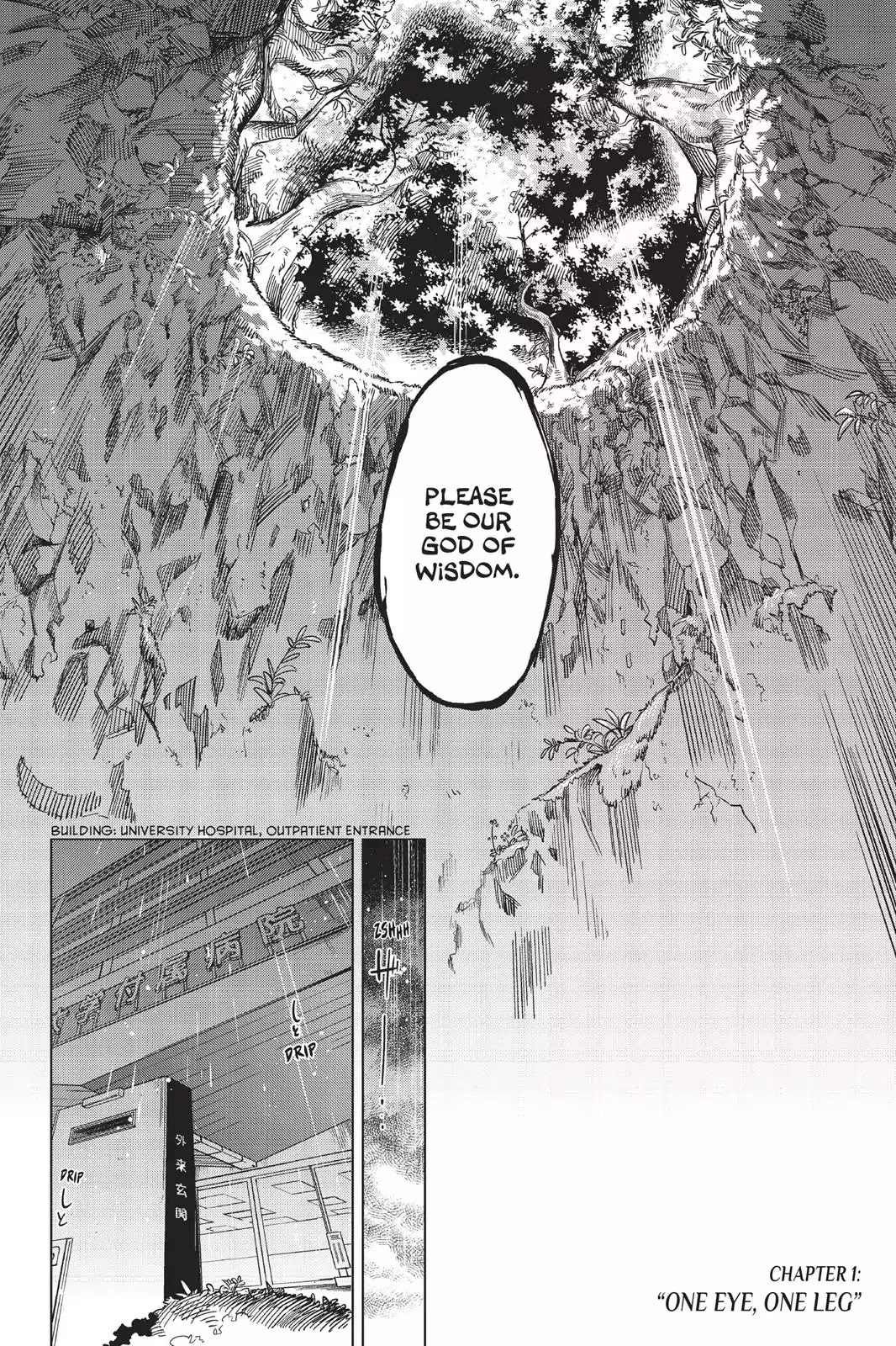 Kyokou Suiri Chapter 1 page 5 - Chapter 1: One Eye, One Leg