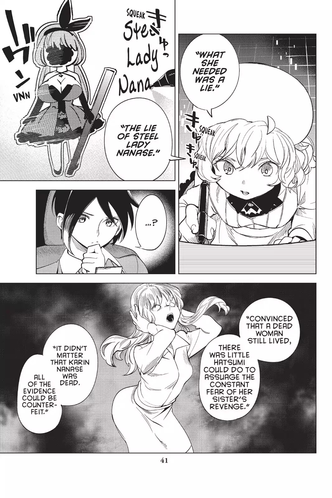 Kyokou Suiri Chapter 11 page 42 - Chapter 11: The Unstoppable Avenger