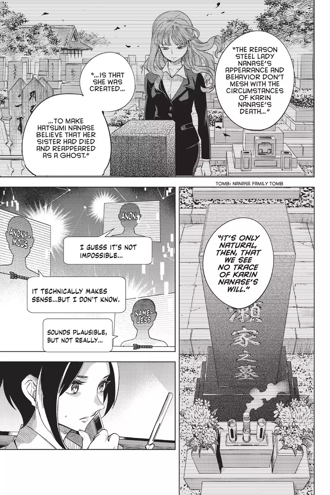 Kyokou Suiri Chapter 11 page 50 - Chapter 11: The Unstoppable Avenger