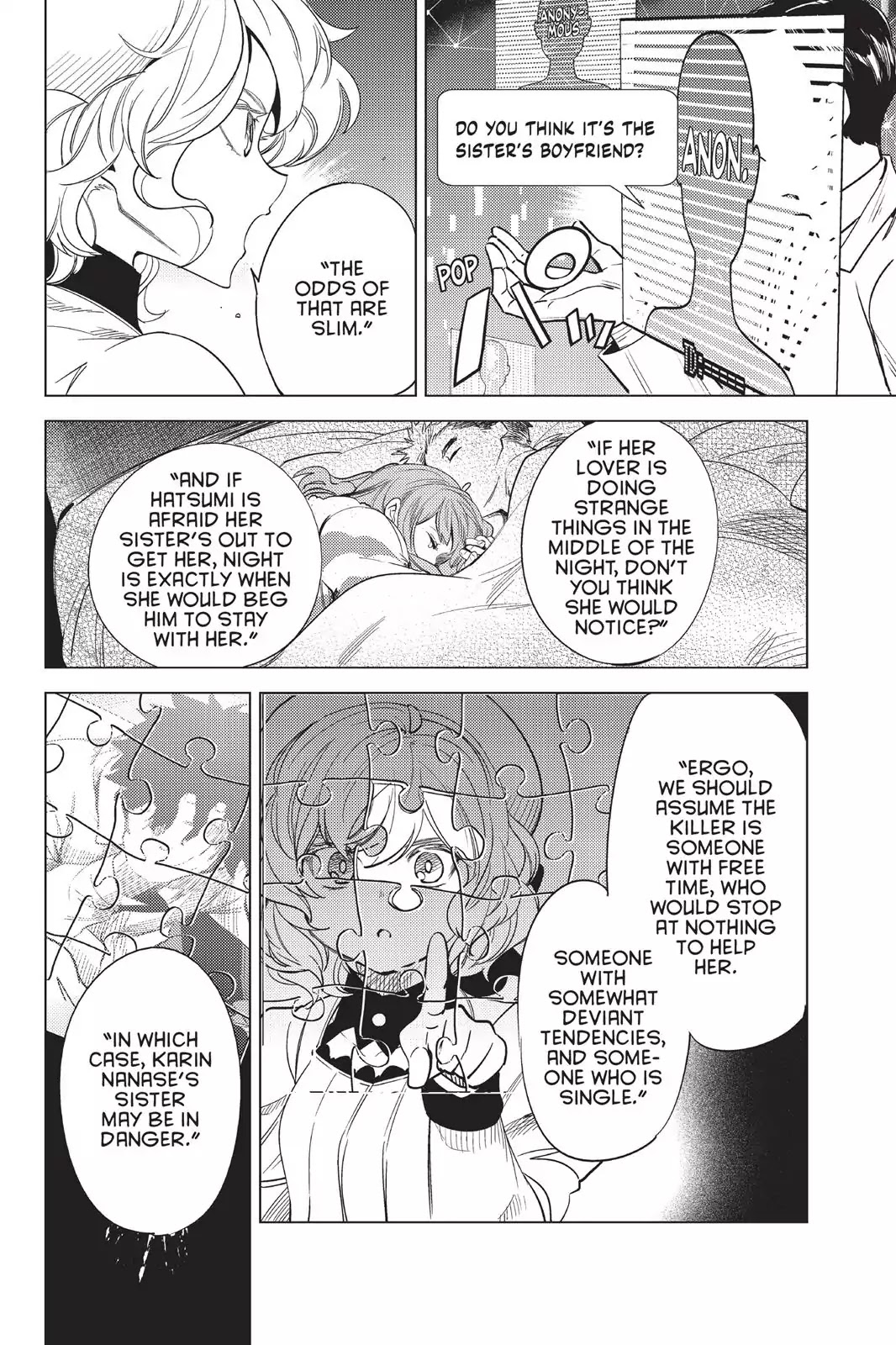 Kyokou Suiri Chapter 11 page 61 - Chapter 11: The Unstoppable Avenger