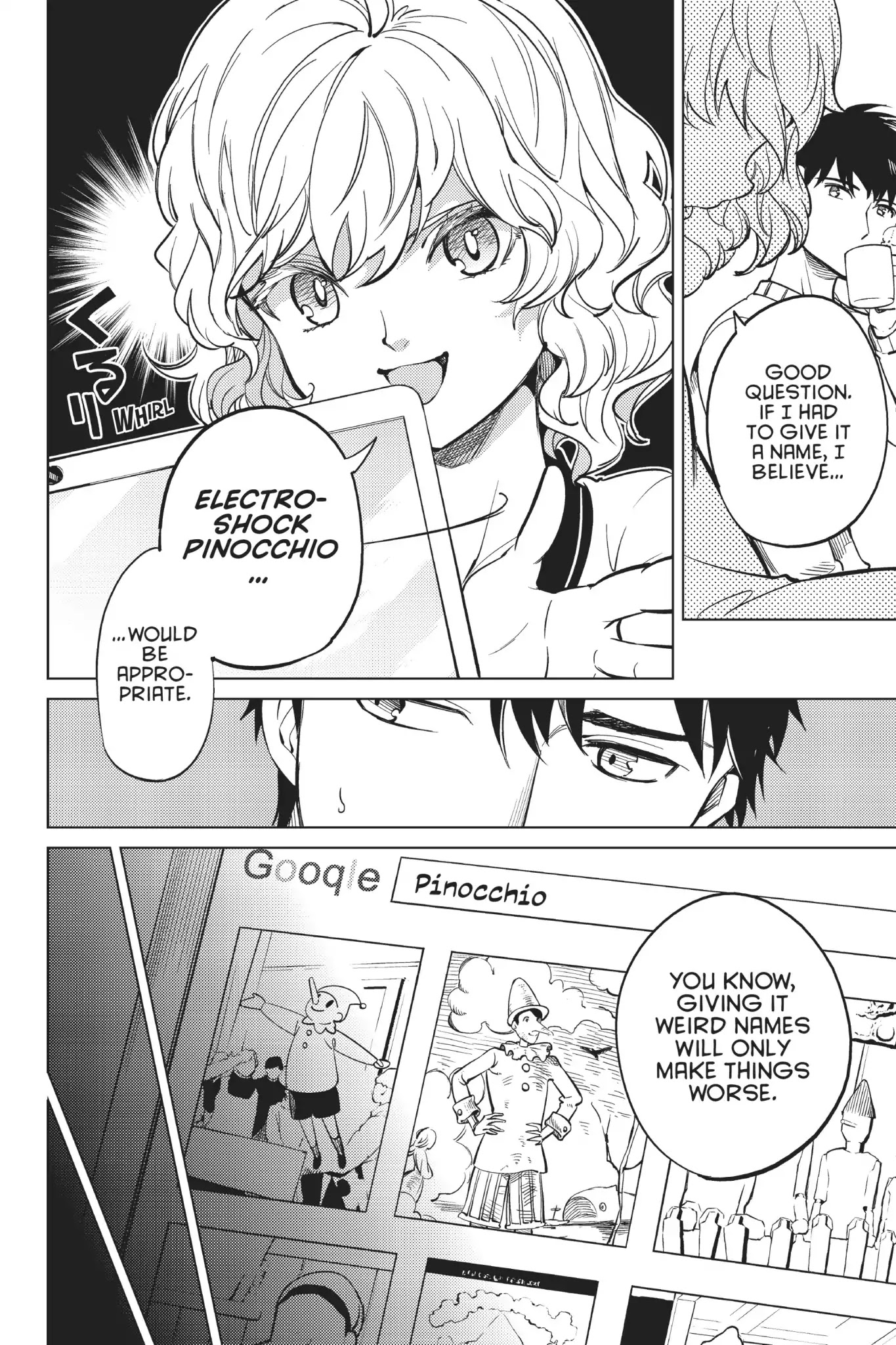 Kyokou Suiri Chapter 17 page 11 - Chapter 17: Electroshock Pinocchio: Or, When You Wish Upon A Star Part One