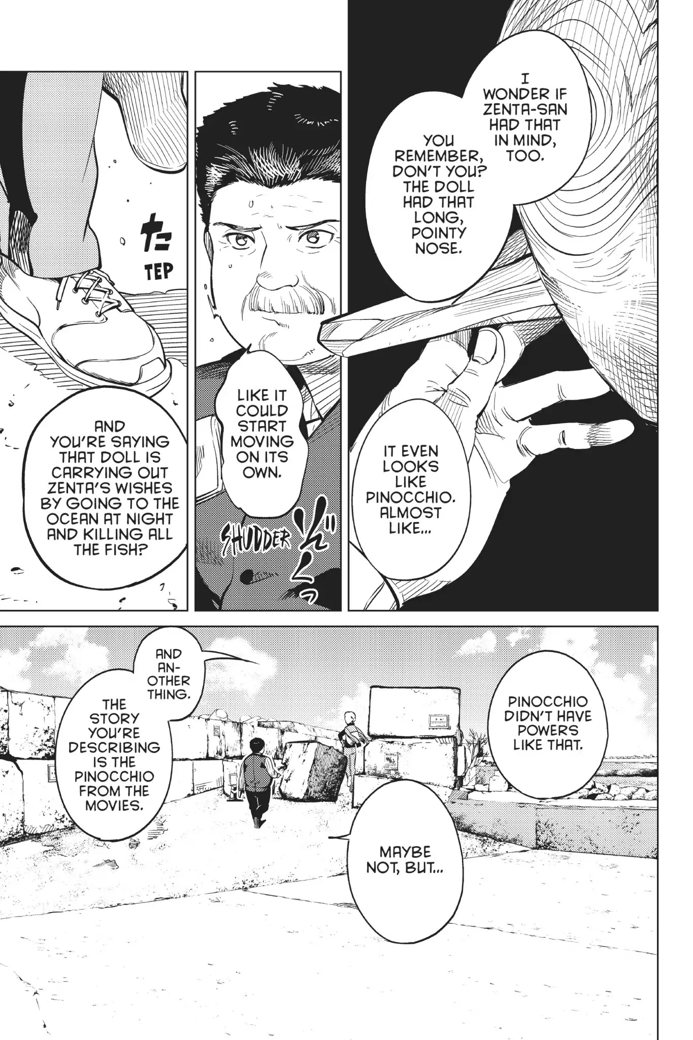 Kyokou Suiri Chapter 17 page 40 - Chapter 17: Electroshock Pinocchio: Or, When You Wish Upon A Star Part One