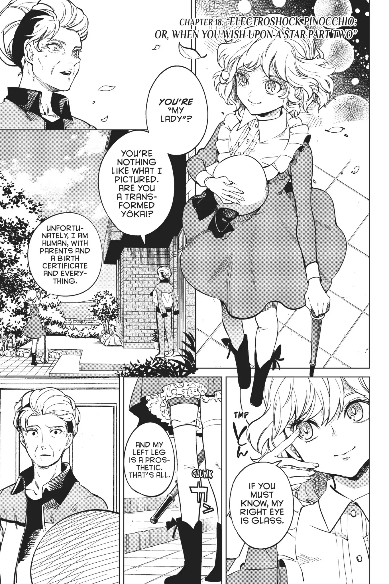 Kyokou Suiri Chapter 18 page 1 - Chapter 18: Electroshock Pinocchio: Or, When You Wish Upon A Star Part Two
