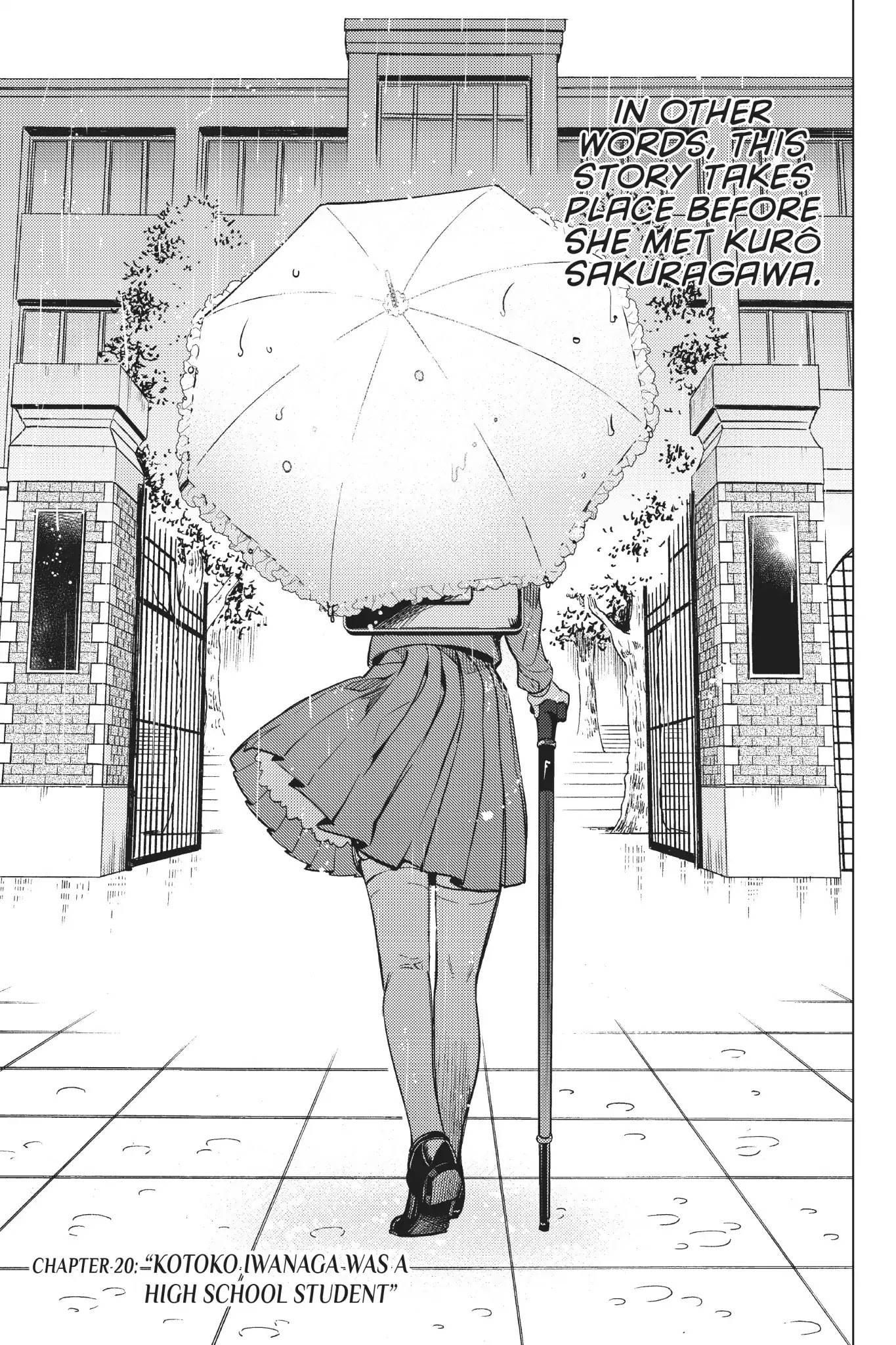 Kyokou Suiri Chapter 20 page 12 - Chapter 20: Kotoko Iwanaga Was A High School Student