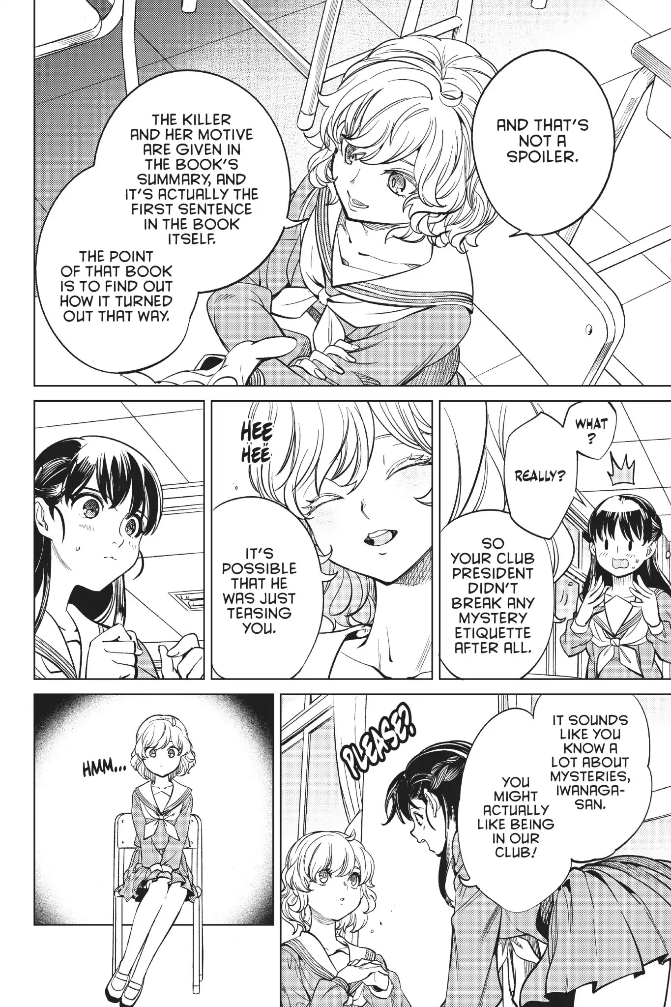 Kyokou Suiri Chapter 20 page 33 - Chapter 20: Kotoko Iwanaga Was A High School Student