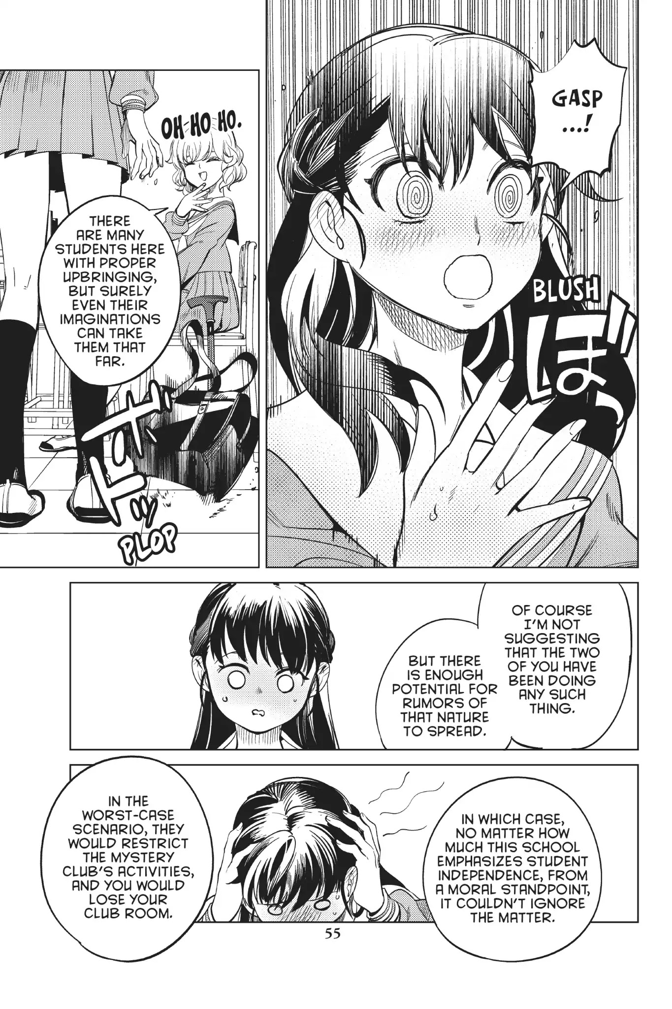 Kyokou Suiri Chapter 20 page 56 - Chapter 20: Kotoko Iwanaga Was A High School Student