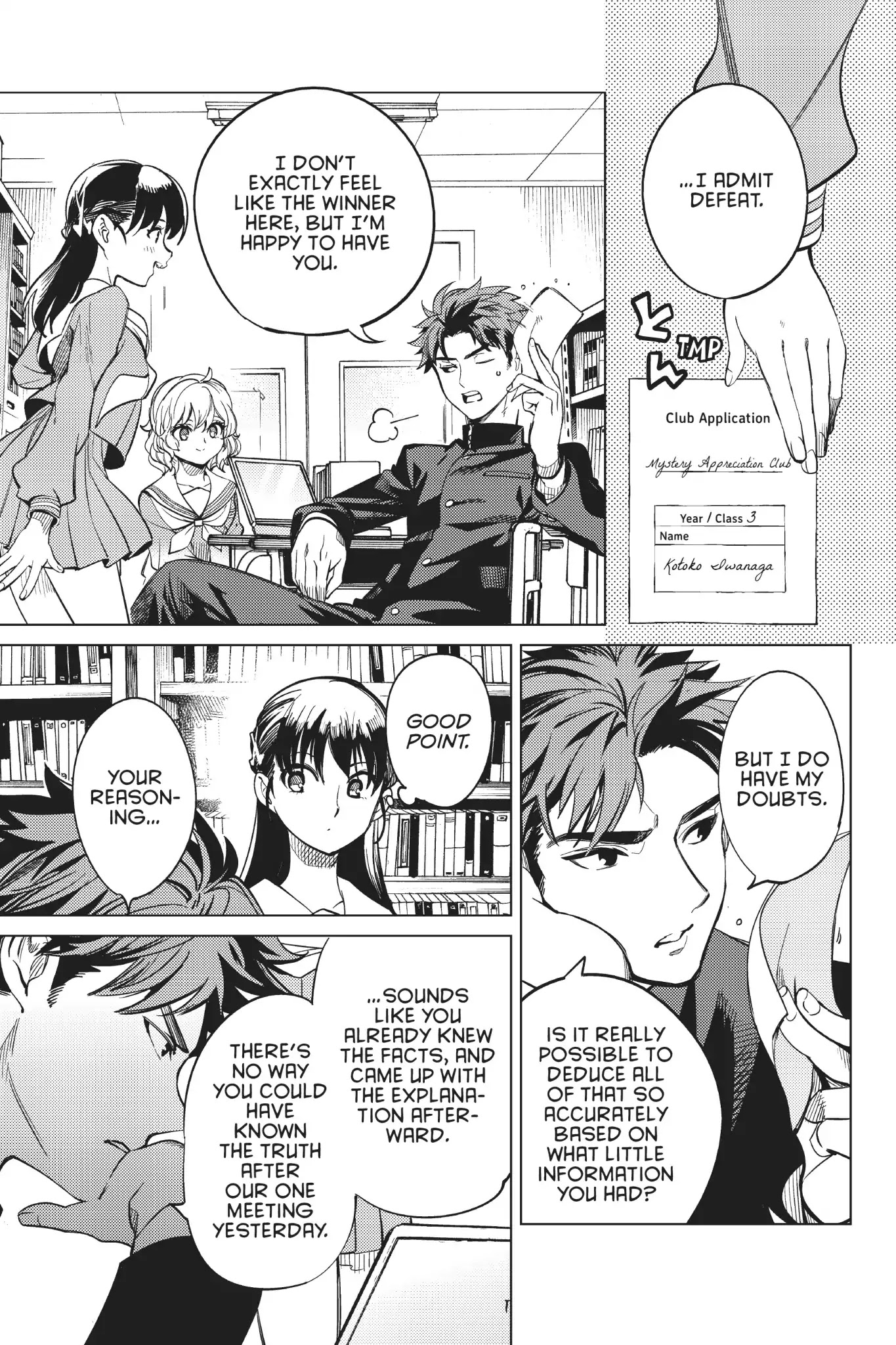 Kyokou Suiri Chapter 20 page 62 - Chapter 20: Kotoko Iwanaga Was A High School Student