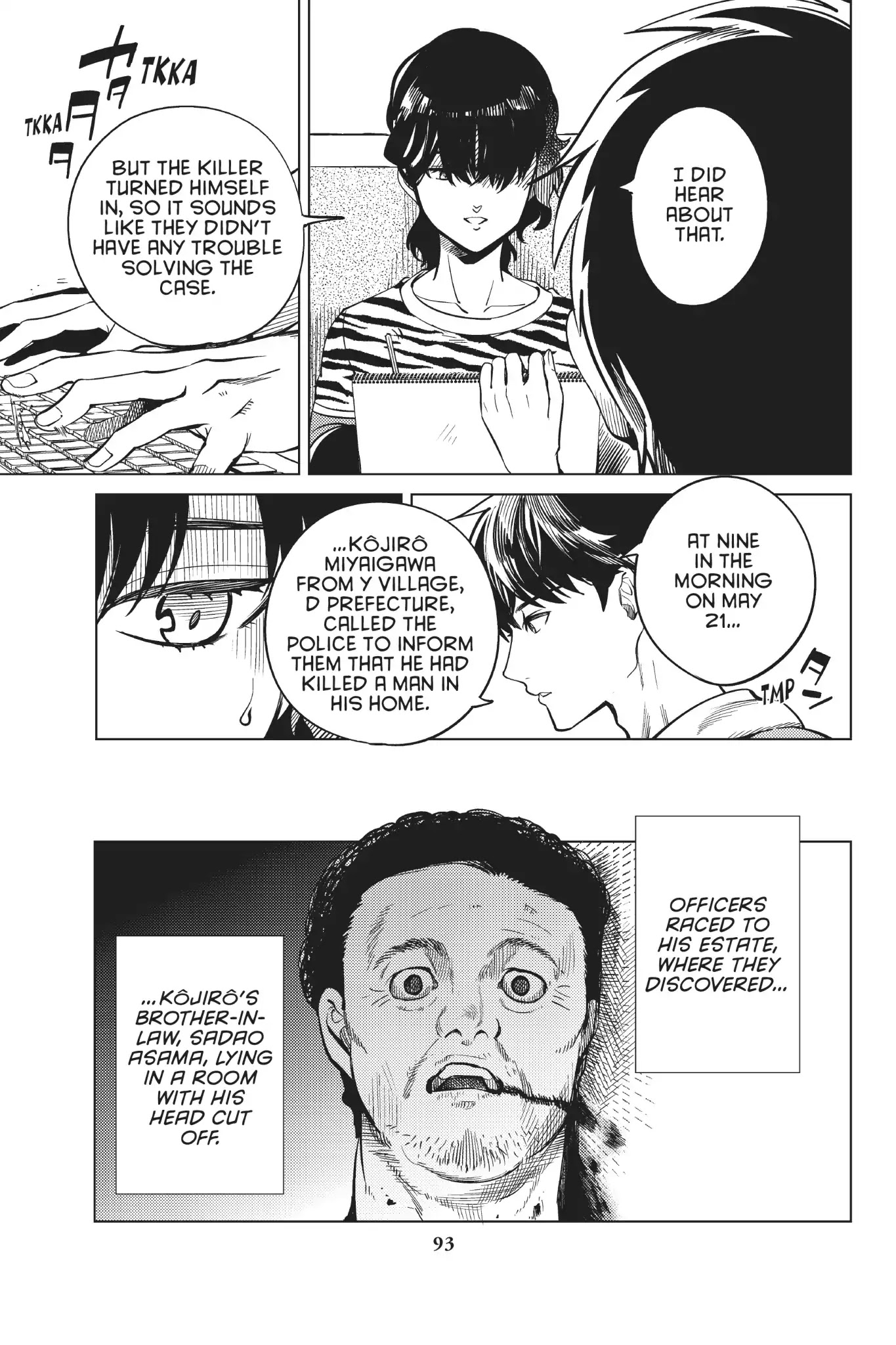 Kyokou Suiri Chapter 21 page 28 - Chapter 21: Guillotine Sanshirô Part One