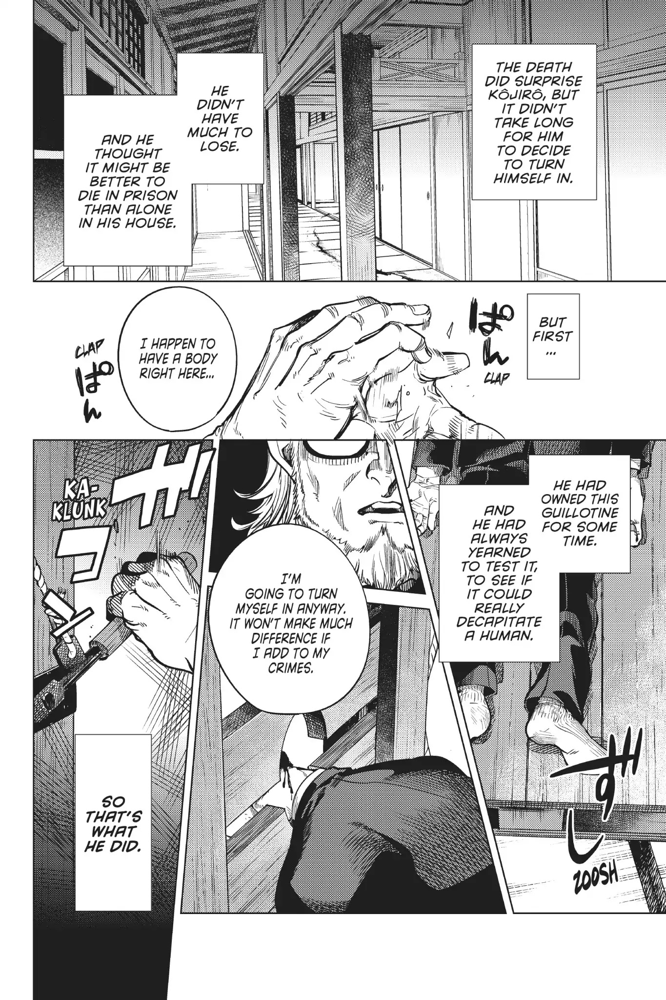 Kyokou Suiri Chapter 21 page 31 - Chapter 21: Guillotine Sanshirô Part One