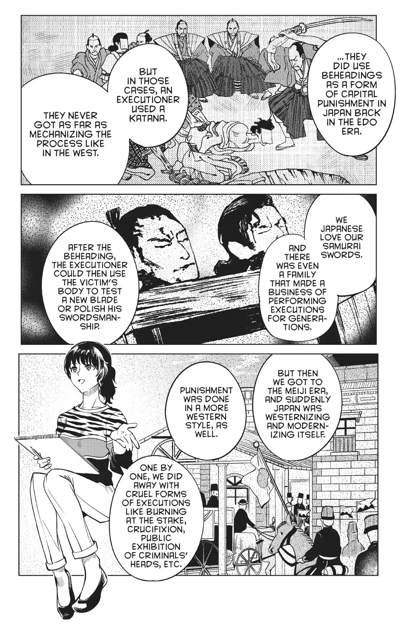 Kyokou Suiri Chapter 21 page 33 - Chapter 21: Guillotine Sanshirô Part One