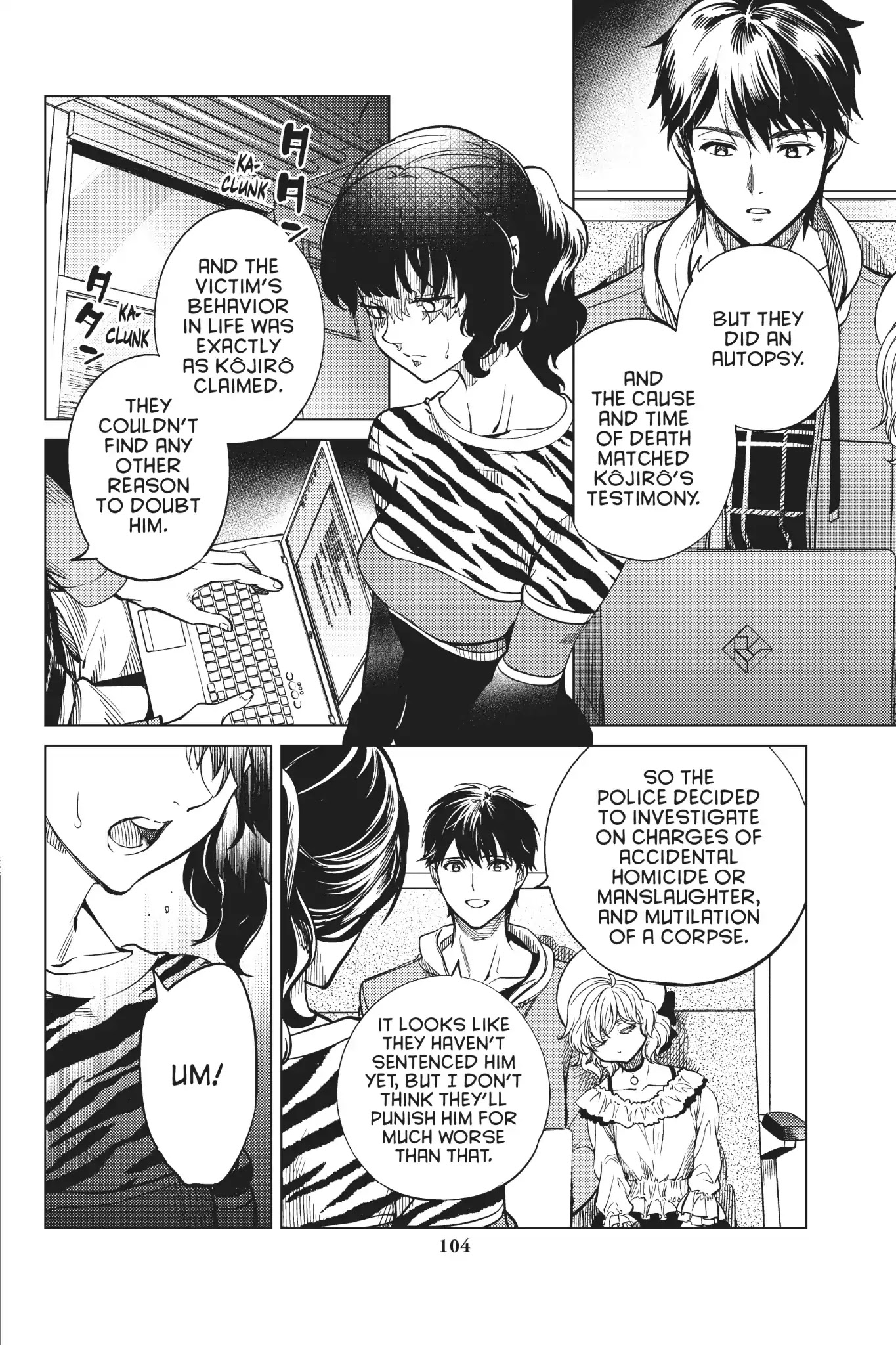 Kyokou Suiri Chapter 21 page 39 - Chapter 21: Guillotine Sanshirô Part One