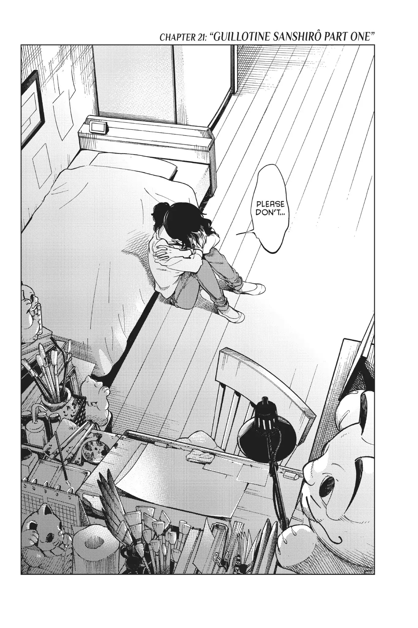Kyokou Suiri Chapter 21 page 4 - Chapter 21: Guillotine Sanshirô Part One