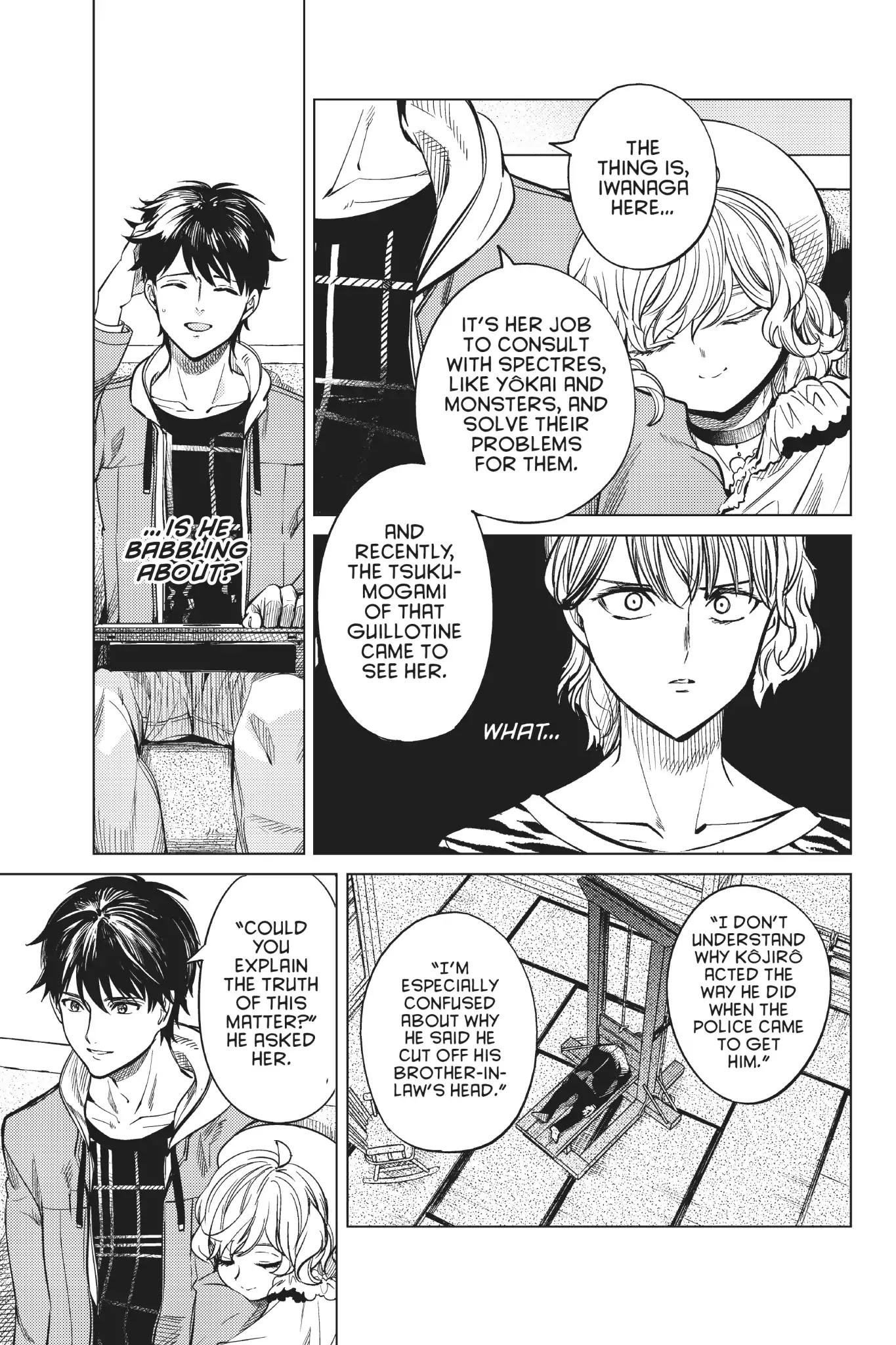 Kyokou Suiri Chapter 21 page 46 - Chapter 21: Guillotine Sanshirô Part One