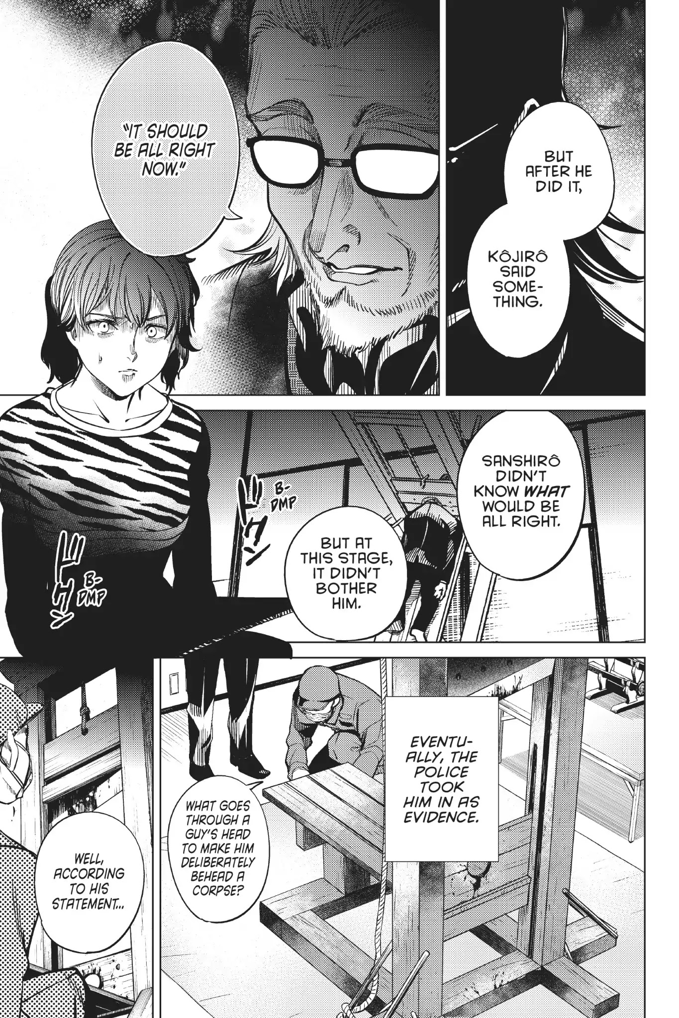 Kyokou Suiri Chapter 21 page 48 - Chapter 21: Guillotine Sanshirô Part One