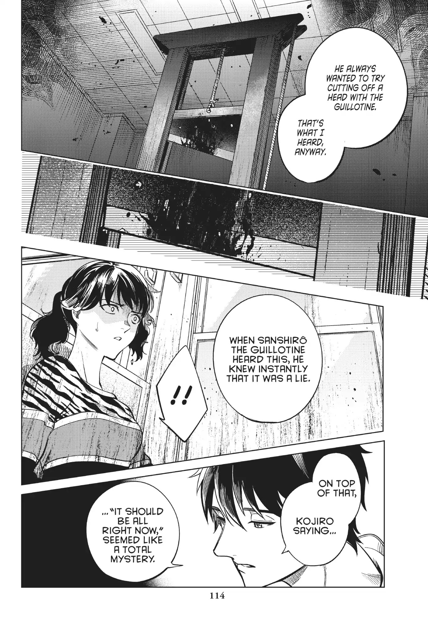 Kyokou Suiri Chapter 21 page 49 - Chapter 21: Guillotine Sanshirô Part One