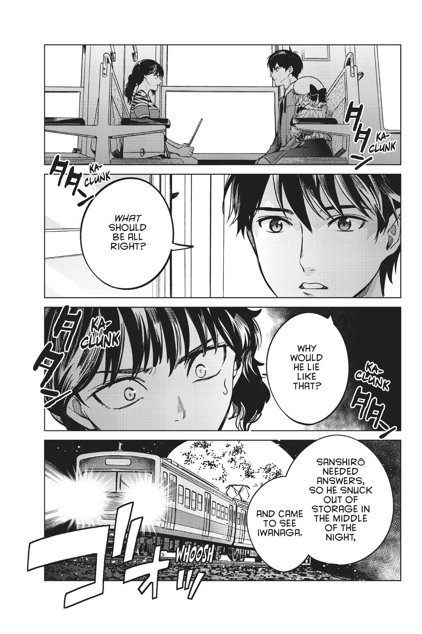 Kyokou Suiri Chapter 21 page 50 - Chapter 21: Guillotine Sanshirô Part One