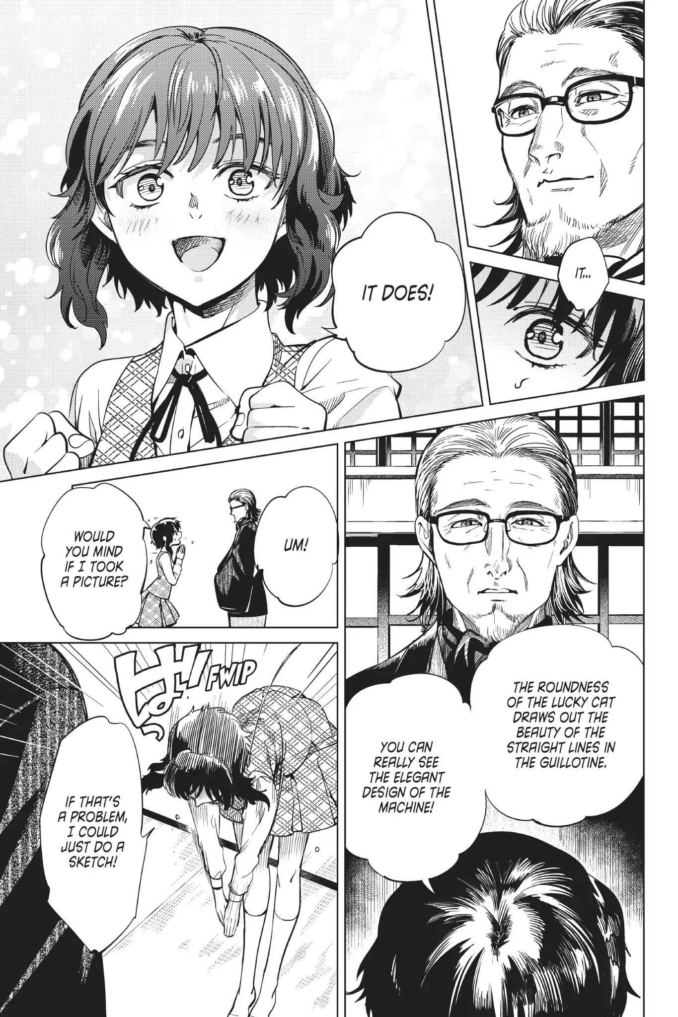 Kyokou Suiri Chapter 21 page 58 - Chapter 21: Guillotine Sanshirô Part One