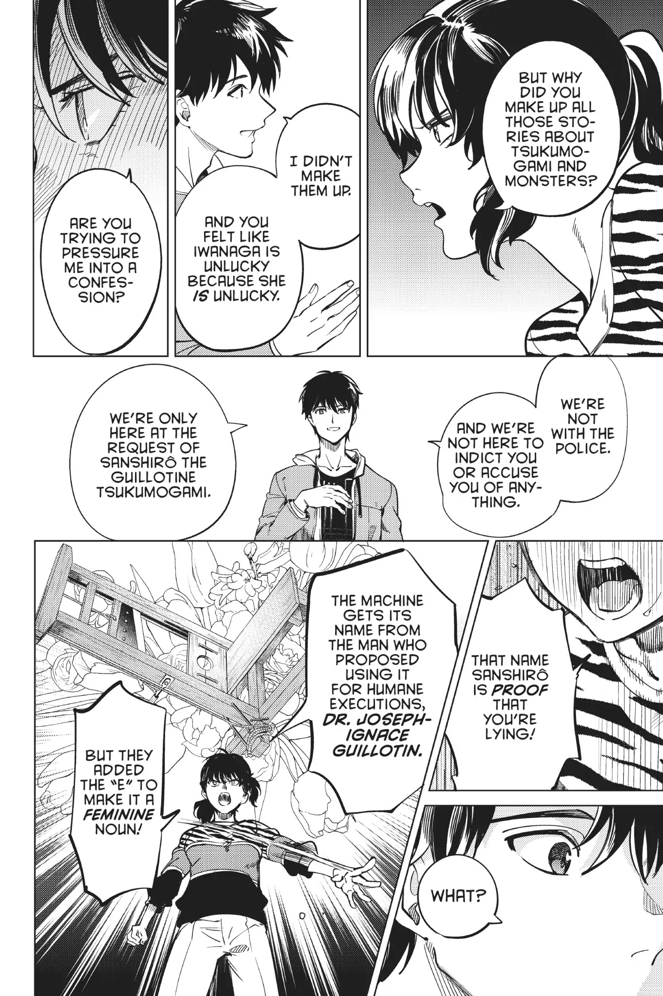 Kyokou Suiri Chapter 22 page 10 - Chapter 22: Guillotine Sanshirô Part Two