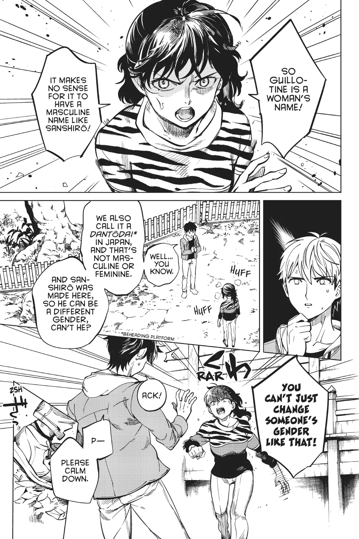 Kyokou Suiri Chapter 22 page 11 - Chapter 22: Guillotine Sanshirô Part Two